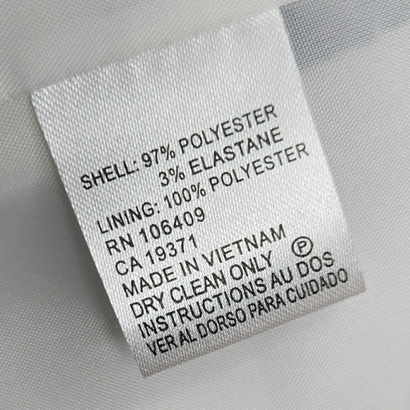 Tahari Arthur S. Levine Women's Cropped Striped Blazer Jacket Size 14 - Picture 4 of 4